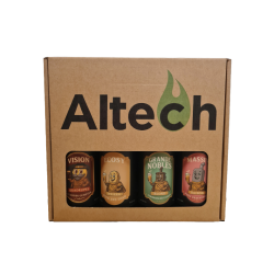 relatiegeschenk met 4 bieren
